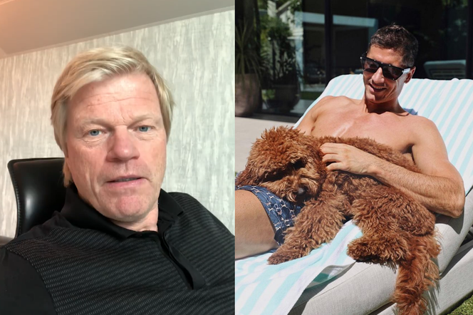 Oliver Kahn i Robert Lewandowski