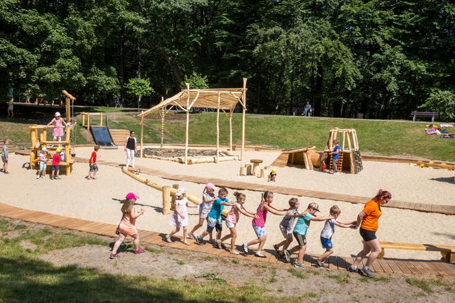Katowice: W Parku Kościuszki powstał nowy plac zabaw! [ZDJĘCIA]