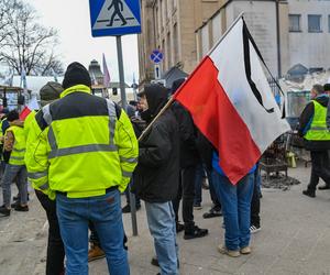 Protest rolników w Szczecinie