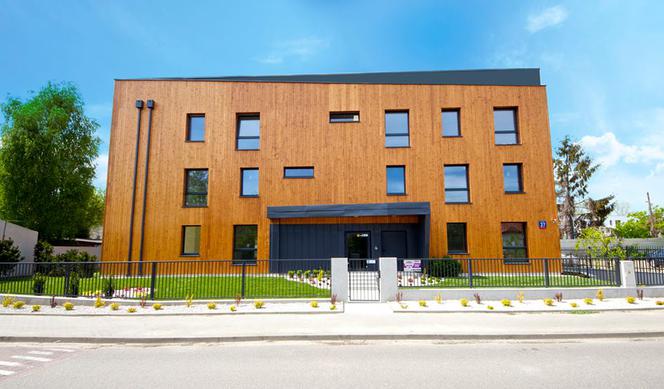 budynek wielorodzinny z prefabrykatów