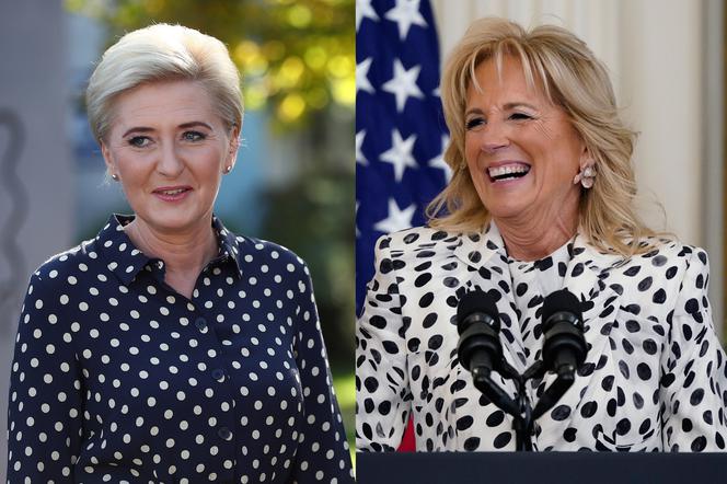 Porównanie stylu pierwszych dam: Jill Biden i Agaty Dudy. Która ubiera się lepiej?
