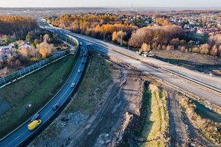 Zakręt idiotów przechodzi do historii. Trwają prace przy budowie trasy S1 Dankowice - Bielsko-Biała