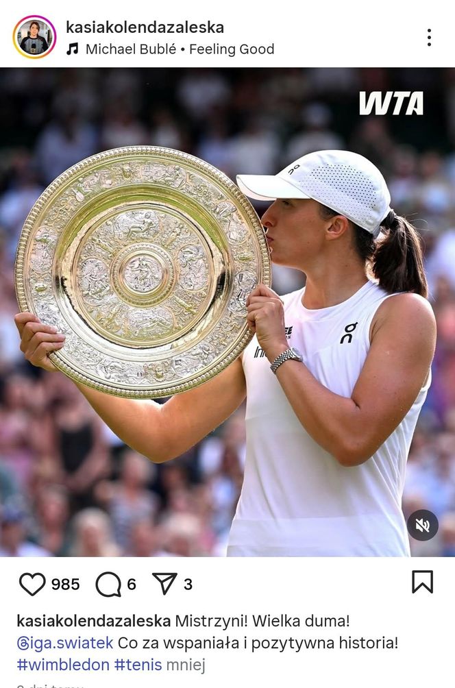 Iga Świątek, Katarzyna Kolenda-Zaleska