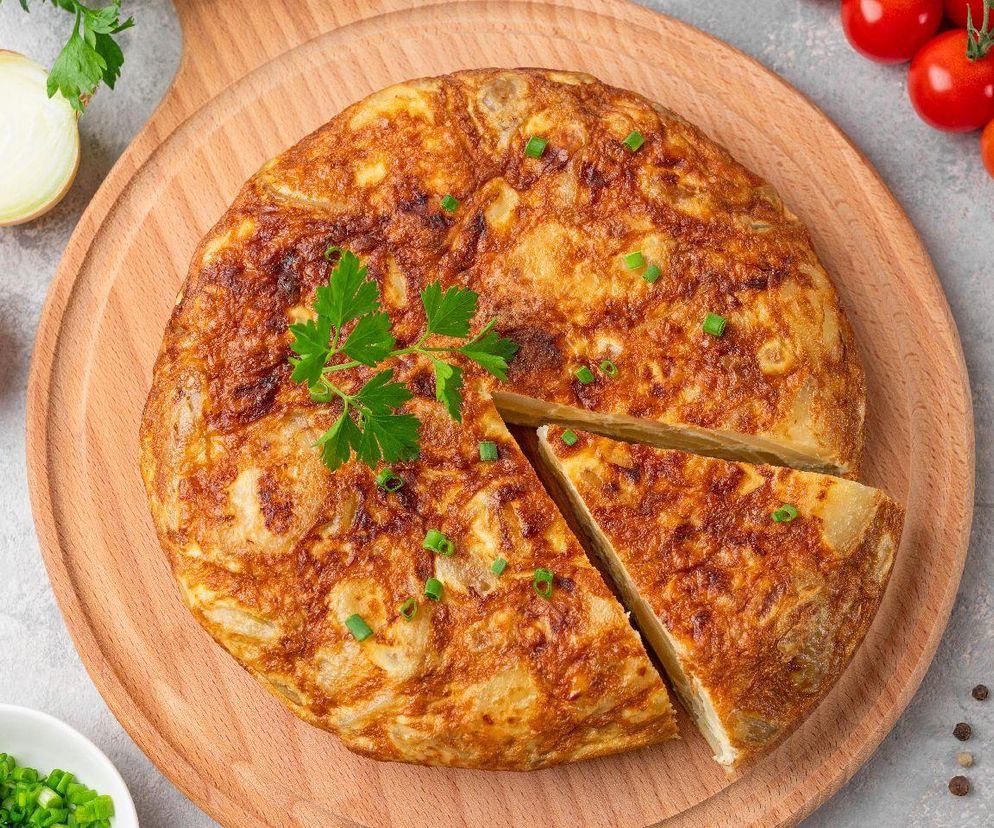 hiszpański omlet z ziemniaków