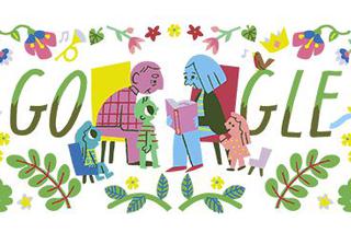 Google Doodle na Dzień Dziadka. Zobacz uroczą grafikę