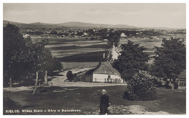 Widok Kielc z Karczówki
