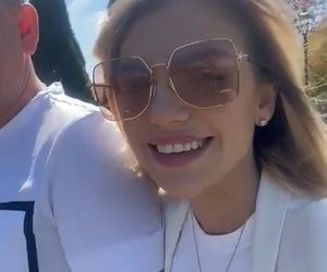 Sonia Szklanowska z tatą