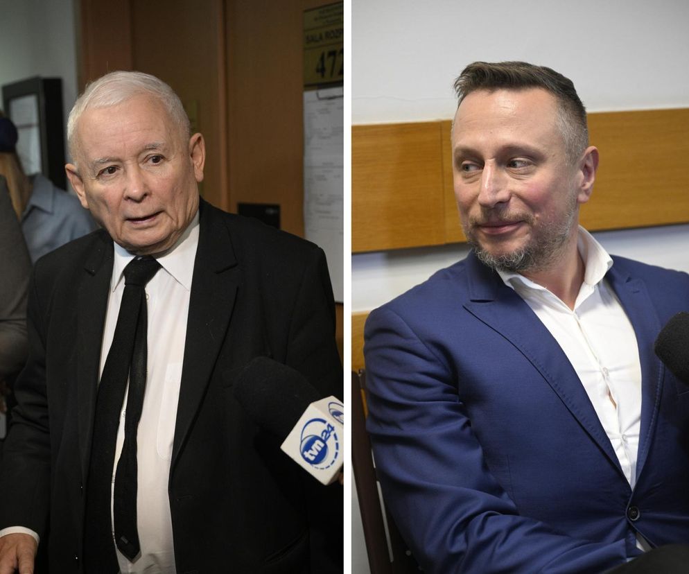 Kaczyński spotkał się z Brejzą przed sądem
