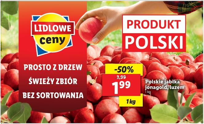 Jabłka prosto z drzew od polskich sadowników ponownie na Ryneczku Lidla