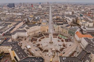 Plac Wolności w Łodzi już prawie gotowy