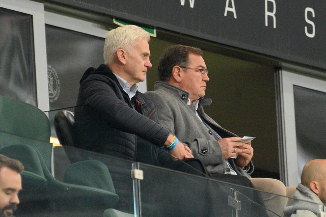 Jan Urban i Jacek Magiera przyłapani na Legii