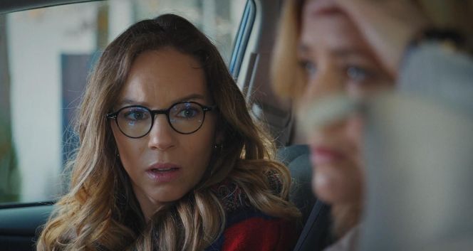 M jak miłość odc. 1877. Julia (Marta Chodorowska), Sylwia (Hanna Turnau)