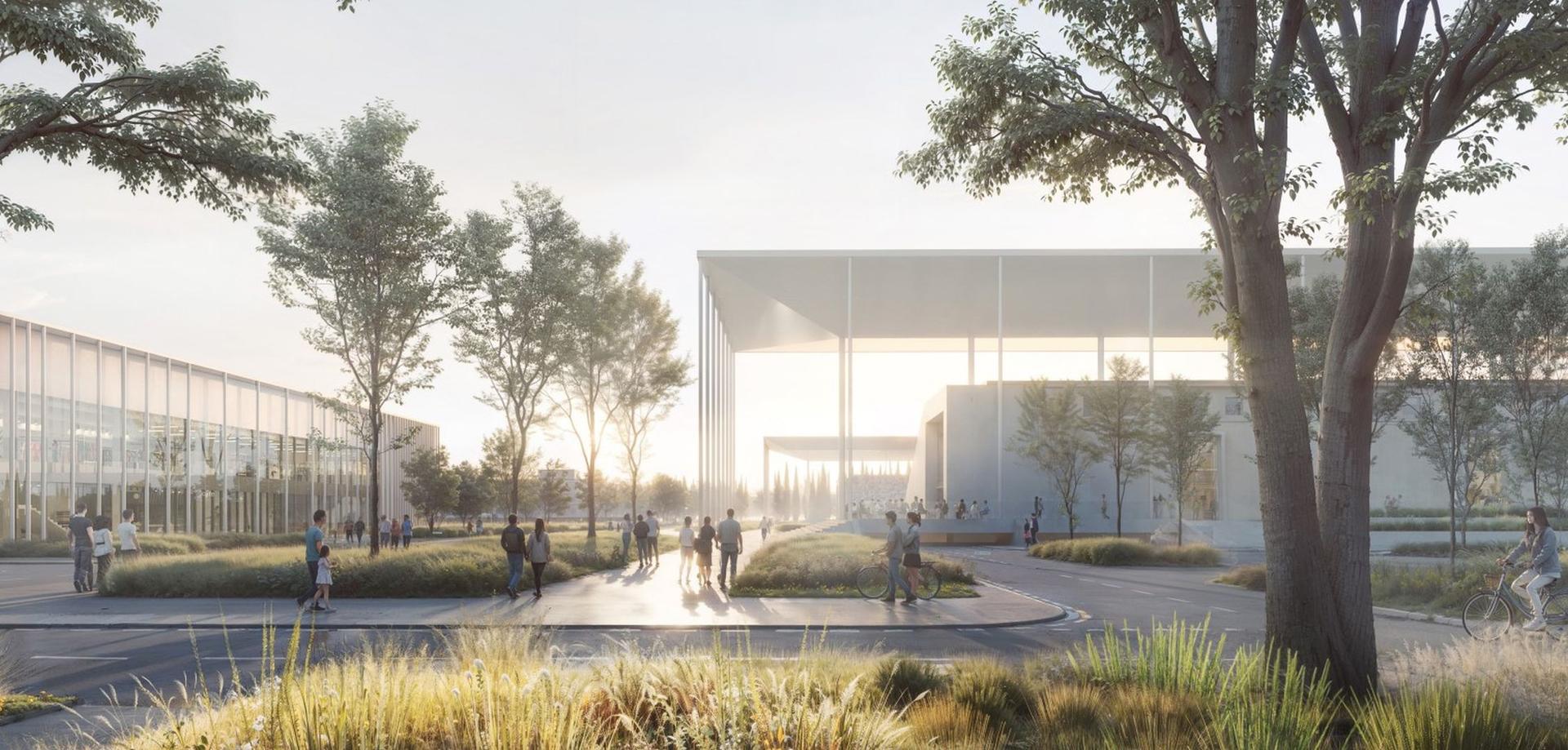 Hala sportowa i główny stadion warszawskiej Skry