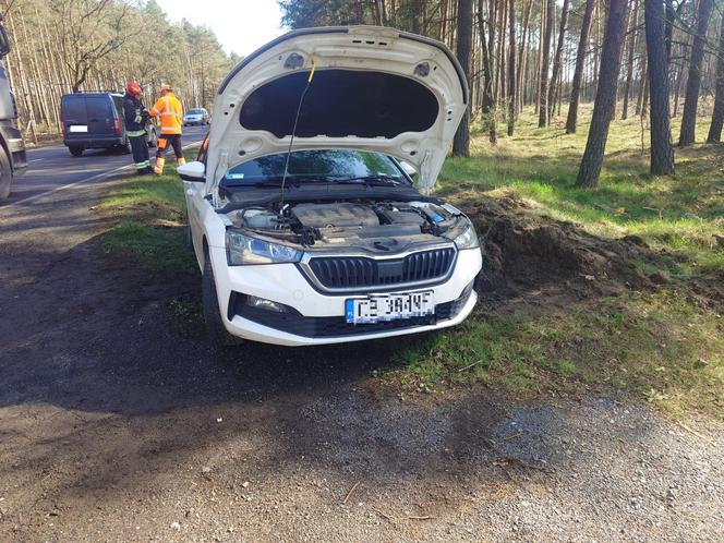 Zderzenie busa z osobówką koło Leszna. Kolizyjny wtorek w regionie