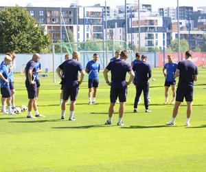 Trening Lecha Poznań przed meczem z Zagłębiem Lubin