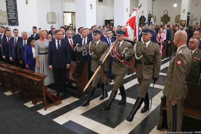 Agata Duda na obchodach Święta Wojska Polskiego w Katowicach