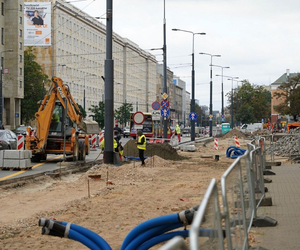 Tydzień bez tramwajów. Rusza przebudowa skrzyżowania w Warszawie