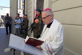 Odsłonięcie tablicy upamiętniającej 100-lecie Cudu nad Wisłą