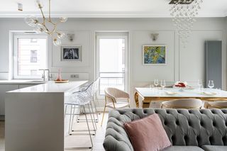 90-m mieszkanie w stylu glamour