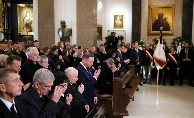 Pożegnanie marszałka seniora Kornela Morawieckiego