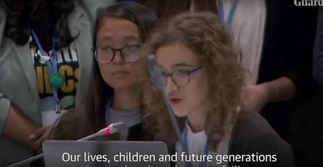 Licealistka z Katowic jak Greta Thunberg. Porywające wystąpienie Zuzy Borowskiej na COP25 w Madrycie
