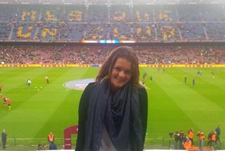 Agnieszka Radwańska na Camp Nou