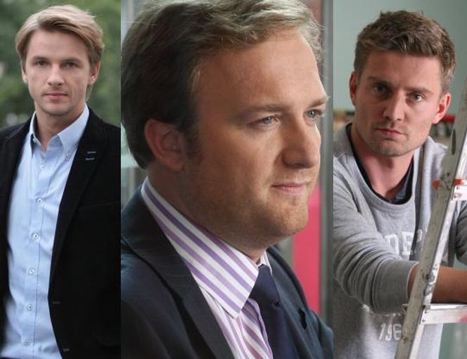 PRZYJACIÓŁKI. Andrzej (Adam Krawczyk), Paweł (Bartek Kasprzykowski), Michał (Marcin Rogacewicz)