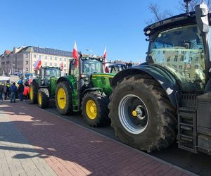 Protest rolników w Opolu w środę 19 marca 2025 roku