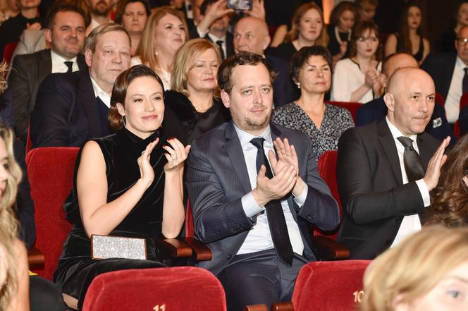 Magdalena Różczka i jej partner  Jan Holoubek