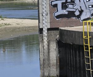 Niski stan wody w Wiśle