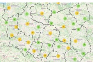 Ile trzeba czekać na wymaz? Sprawdzisz to na mapie