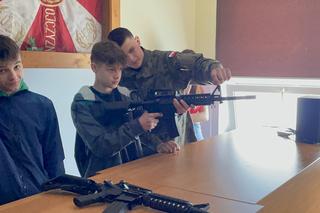 Wirtualna strzelnica w Zespole Szkół nr 2 w Nowym Sączu 