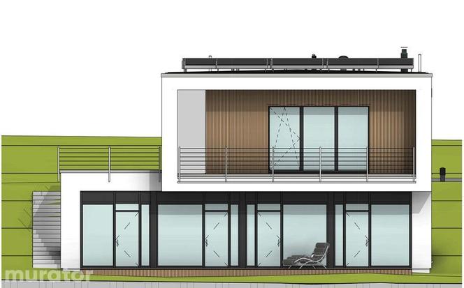 Projekt "Dom na skarpie" od Muratora - wizualizacje i plan