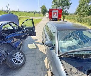 Poważny wypadek w Kraśniku. Jest wielu rannych, w tym dwoje dzieci