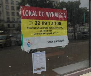 Marszałkowska umiera! Puste lokale na głównej ulicy w Warszawie