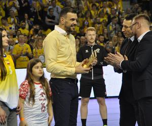 Michał Jurecki, dyrektor sportowy Industrii Kielce dostał nagrodę Supergladiatora