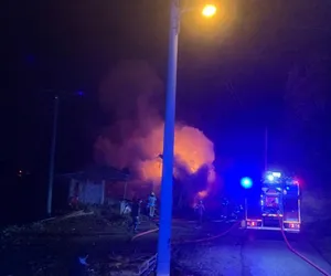 Groźny pożar w Zakopanem. Część miasta była odcięta od prądu [ZDJĘCIA]