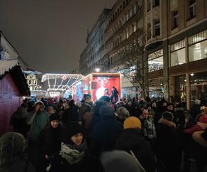 Coraz bliżej święta! Ciężarówka Coca Coli odwiedziła Łódź