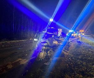 Groźny wypadek w Mysłowicach. Dwie osoby zostały ranne