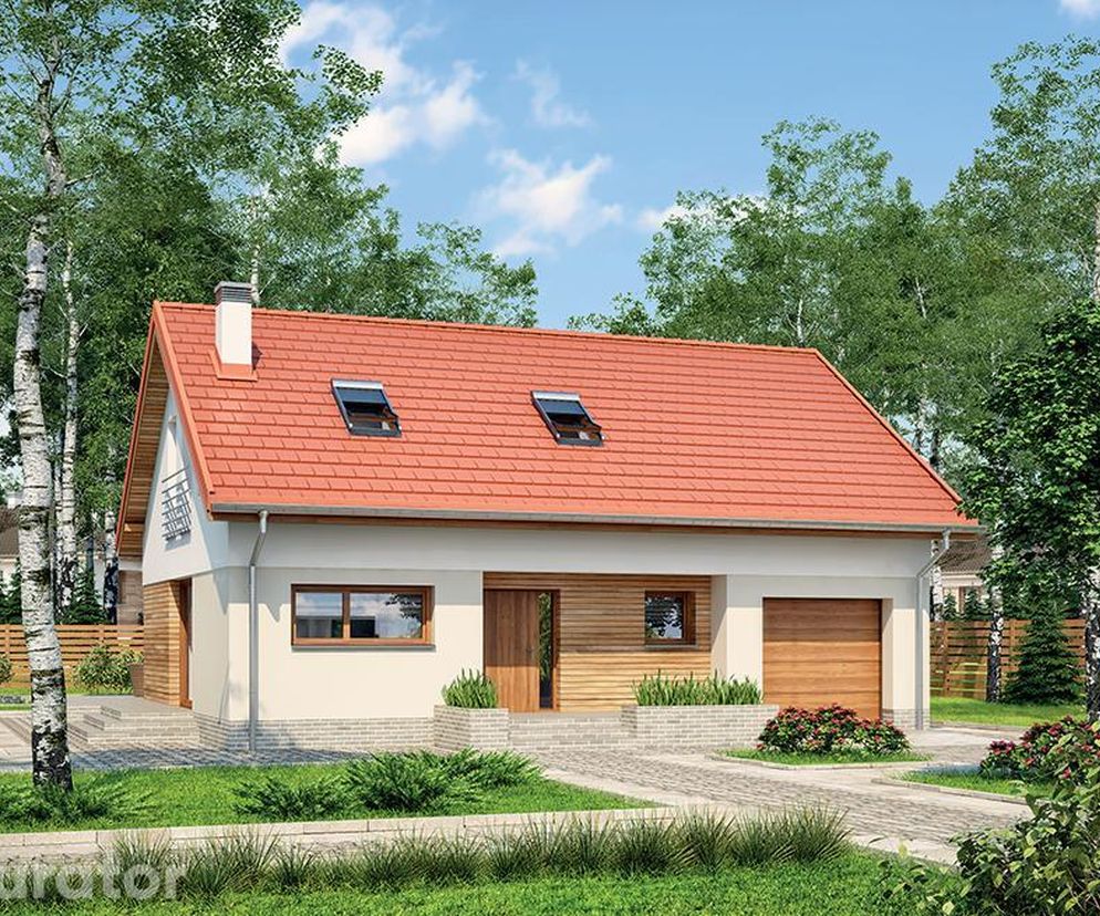 Projekt domu M201 Senne marzenie (etap I) od Muratora - wizualizacje, plany, rysunki