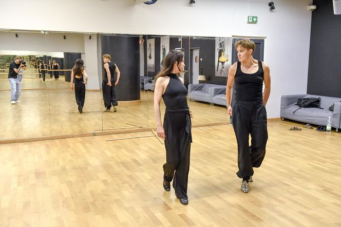 Trening do "Tańca z Gwiazdami" - Katarzyna Zillmann i Janja Lesar
