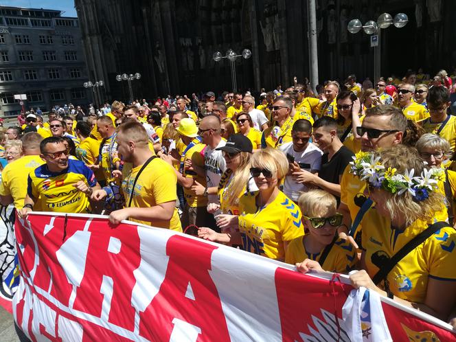 Final Four 2019. Zabawa kibiców w Kolonii