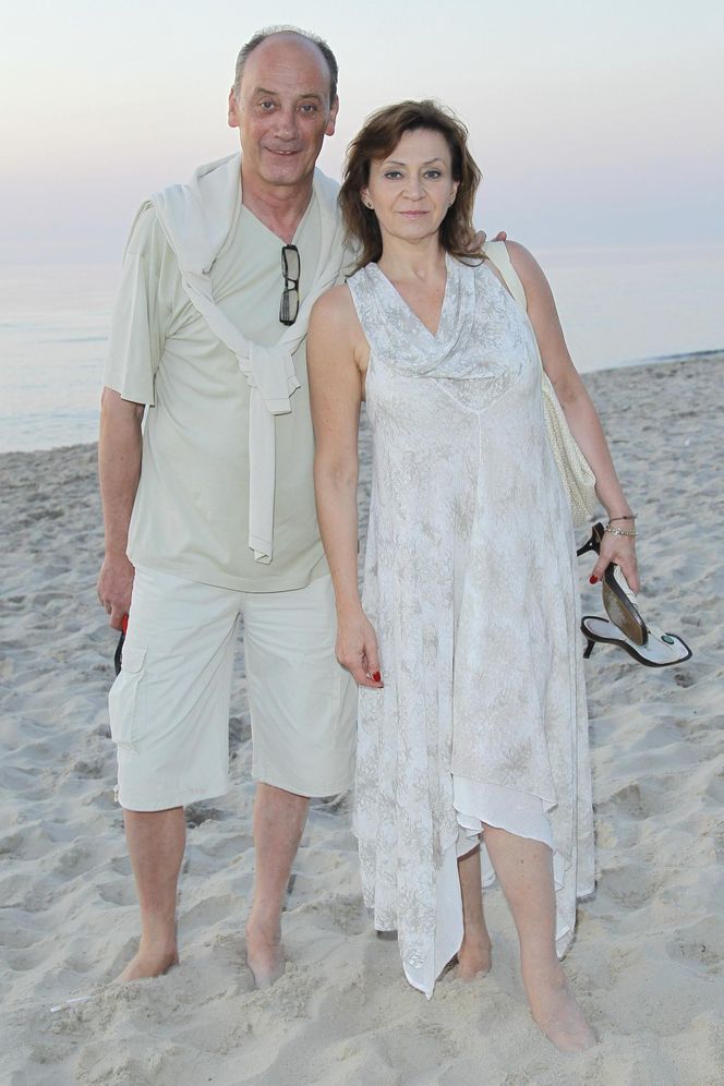 Dariusz Szpakowski i Grażyna Strachota