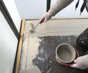 Remont balkonów w budynku przy ul. Branickiego w warszawskim Wilanowie