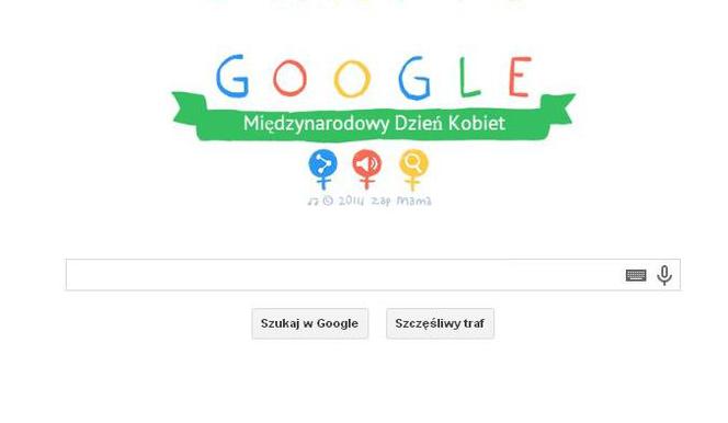 Google Doodle dzień kobiet