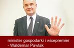 minister gospodarki i wicepremier - Waldemar Pawlak