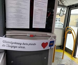 Zakochany autobus linii nr 18 można spotkać na ulicach Siedlec tylko w walentynki 2025!