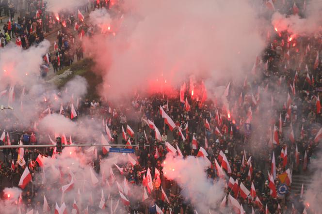 Warszawa. Obchody Dnia Niepodległości
