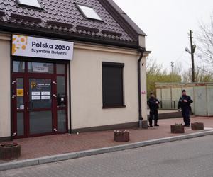 Protest rolników w Białymstoku. Siano i obornik przed biurem marszałka Hołowni