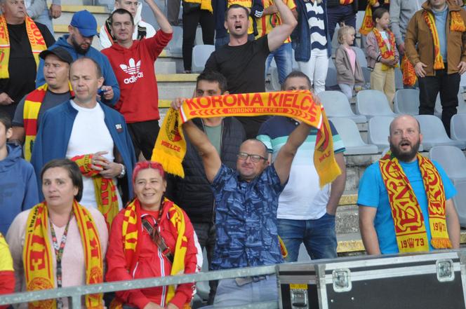 Korona Kielce - Legia Warszawa. Zdjęcia kibiców (28 lipca 2024)